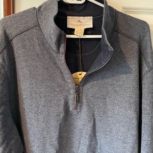 Tommy Bahama Reversible Quarter Zip w/ tags!
